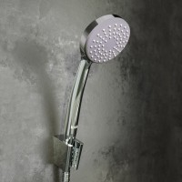 Душевая лейка 1F Iddis круглая, хром, 0011F85i18