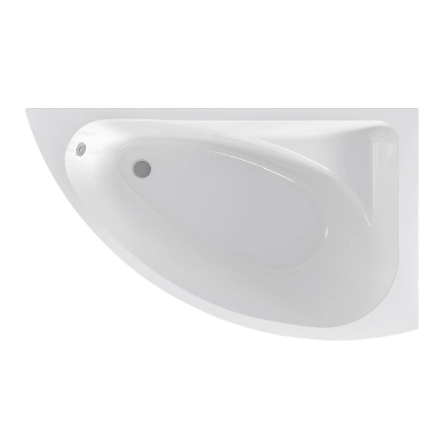 Ванна акриловая Bas Антигуа В 00150, 170 x 95 см, в комплекте с каркасом, белый
