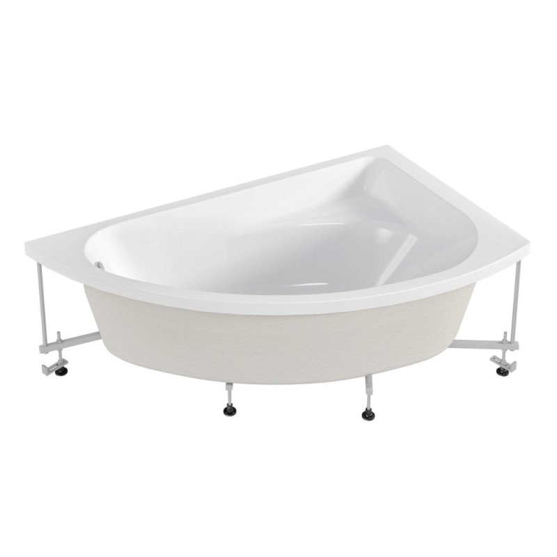 Ванна акриловая Bas Антигуа В 00150, 170 x 95 см, в комплекте с каркасом, белый
