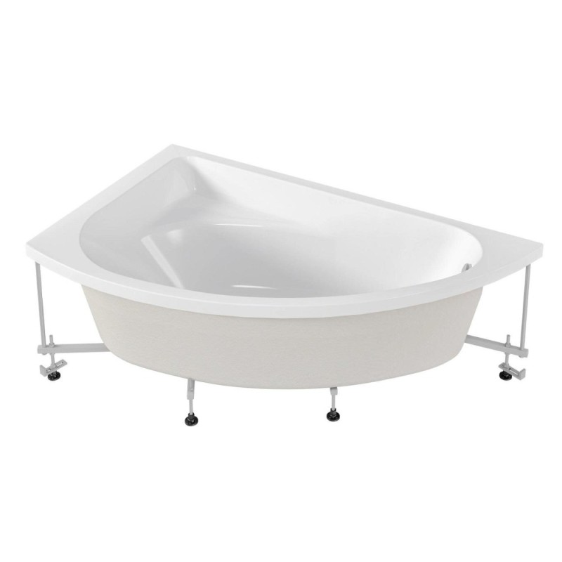 Ванна акриловая Bas Антигуа В 00150, 170 x 95 см, в комплекте с каркасом, белый