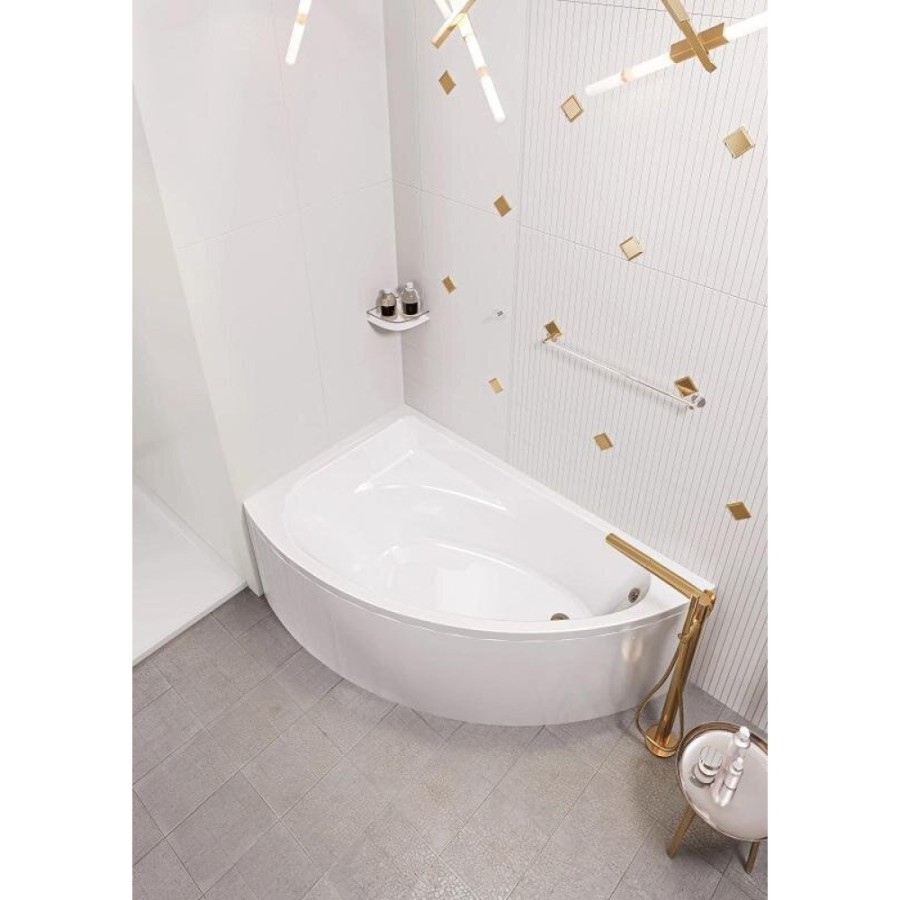 Ванна акриловая Bas Антигуа В 00150, 170 x 95 см, в комплекте с каркасом, белый