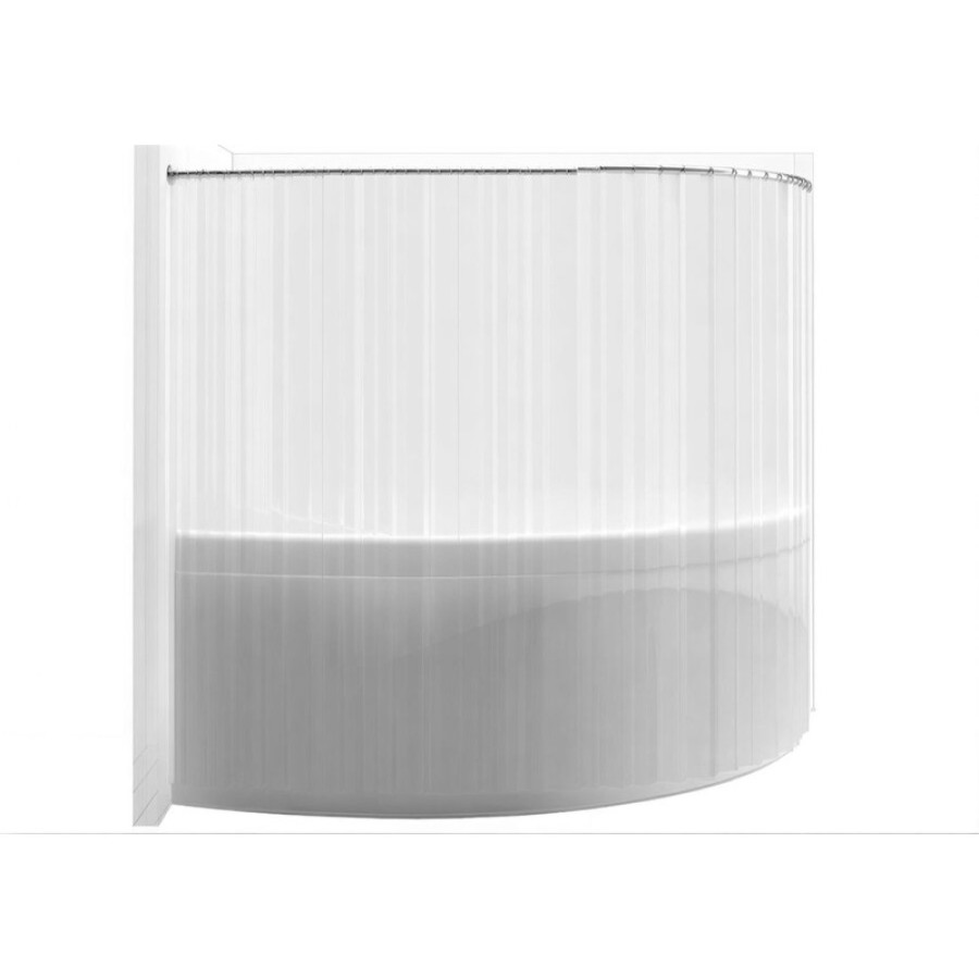 Карниз для ванны Aquanet Capri 00156492 170*110 см полукруглый