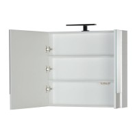 Зеркало-шкаф Aquanet Нота 75 (камерино) 00165130, цвет белый