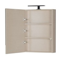 Зеркало-шкаф Aquanet Нота 58 (камерино) 00165370, цвет белый