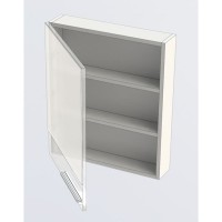 Зеркало-шкаф Aquanet Верона 58 (камерино) 00175384, цвет черный