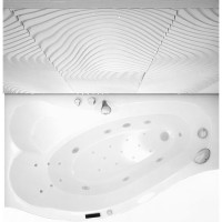 Карниз для ванны Aquanet Palma 00177835 170*90/60 см дугообразный