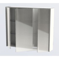 Зеркало-шкаф Aquanet Латина 90 белый 00179605