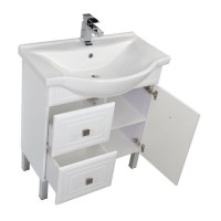 Тумба под раковину Aquanet Стайл 75 00181499 (1 дверца, 2 ящика)