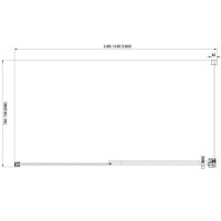 Душевой уголок Aquanet Delta NPE1131 120 x 80 см, 00183213, стекло прозрачное