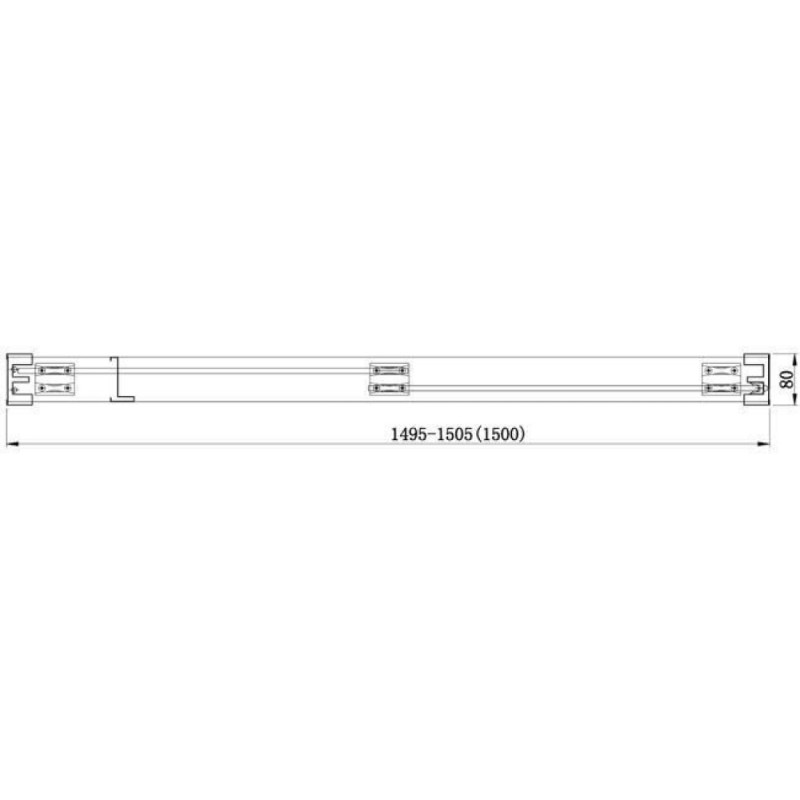 Душевая дверь Aquanet Delta NPD6122 150 x 200 см, 00183849, стекло прозрачное