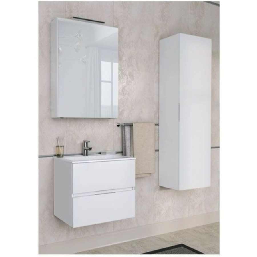 Зеркальный шкаф Aquanet Алвита 00183994, 60 см, белый