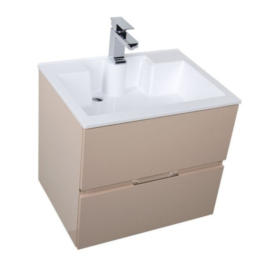 Тумба под раковину Aquanet Алвита 60 00184301, цвет белый