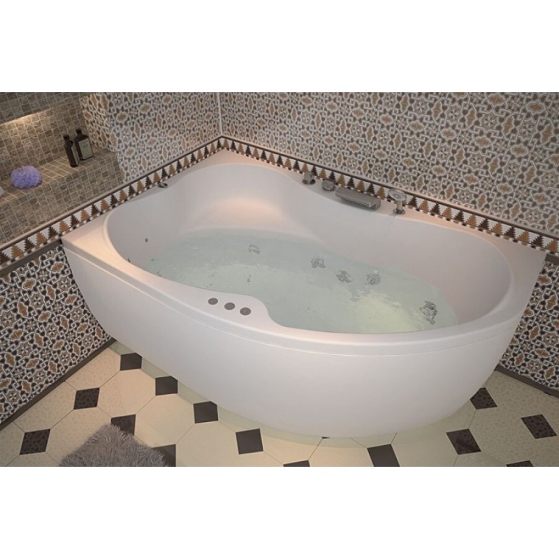 Ванна акриловая Aquanet Capri 160 x 100 см (203911/203915)