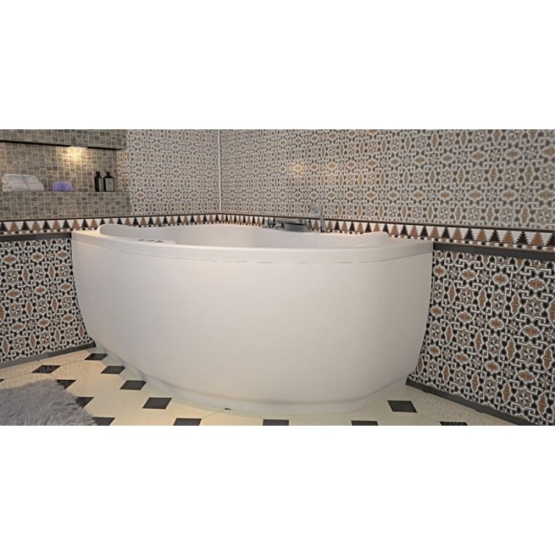 Ванна акриловая Aquanet Capri 160 x 100 см (203911/203915)
