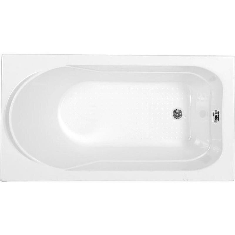 Ванна акриловая Aquanet West 00205300, 130 x 70 см, с каркасом, цвет белый