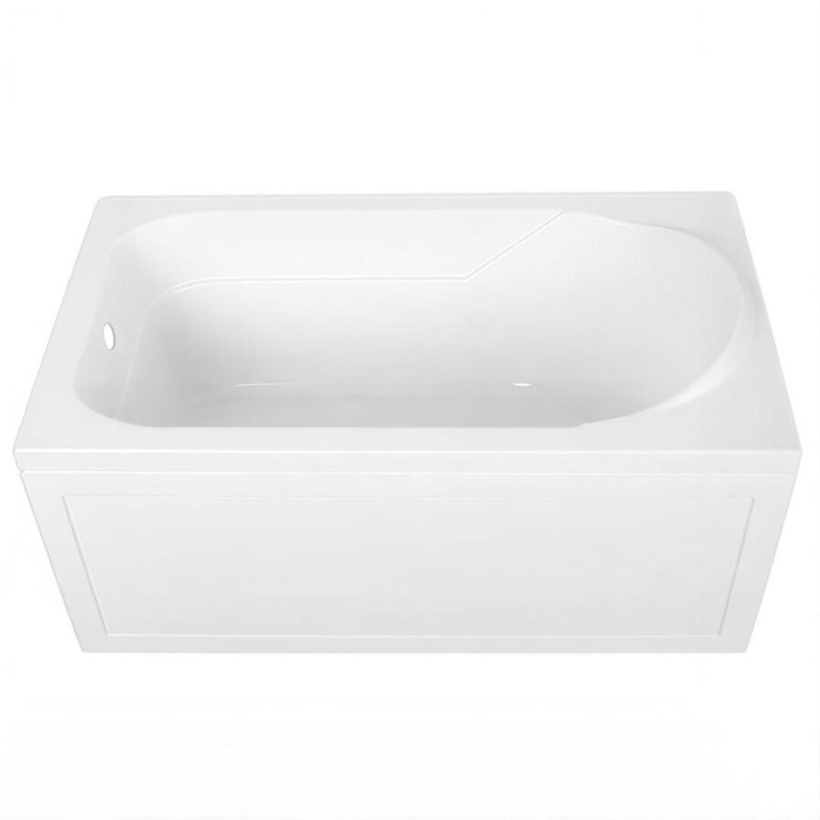 Ванна акриловая Aquanet West 00205560, 140 x 70 см, с каркасом, цвет белый