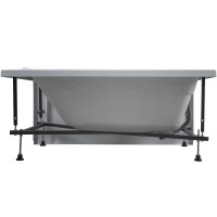 Ванна акриловая Aquanet West 00205560, 140 x 70 см, с каркасом, цвет белый