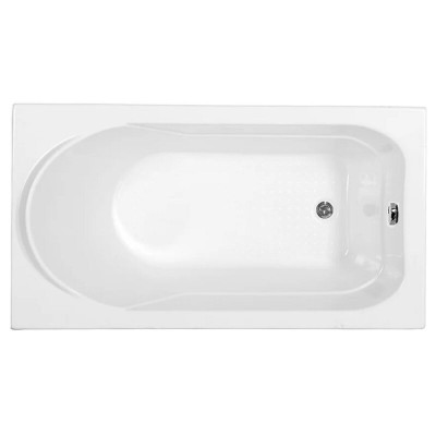 Ванна акриловая Aquanet West 00205564, 160 x 70 см, с каркасом, цвет белый