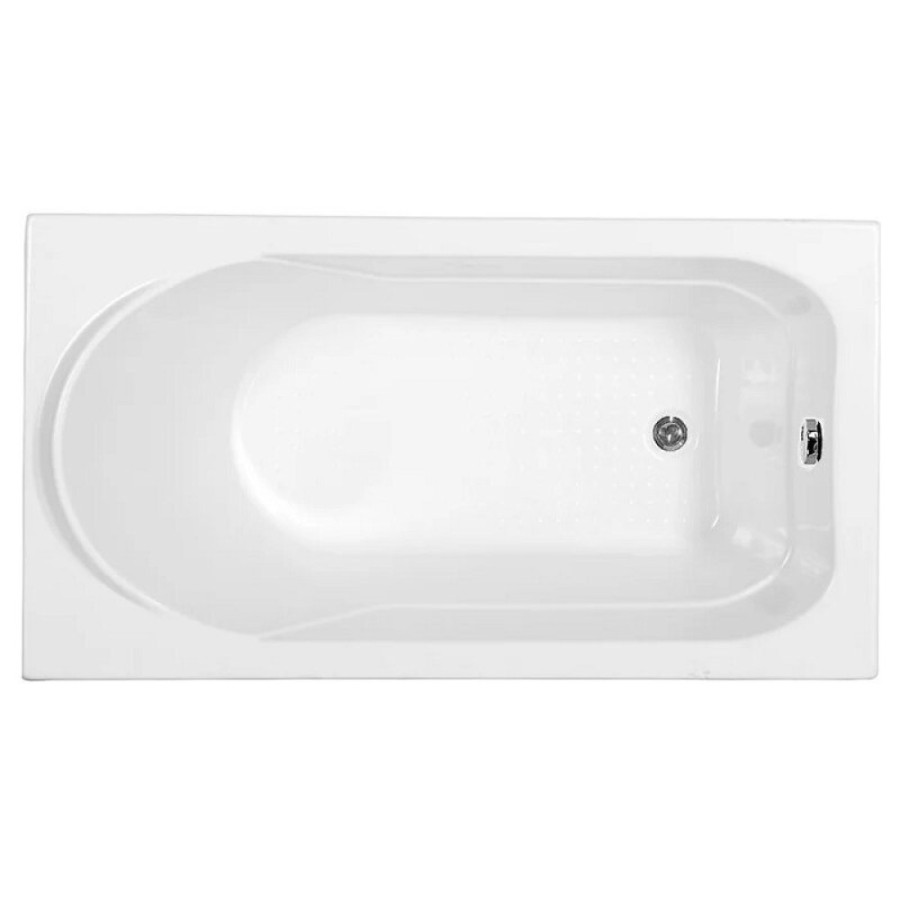 Ванна акриловая Aquanet West 00205564, 160 x 70 см, с каркасом, цвет белый