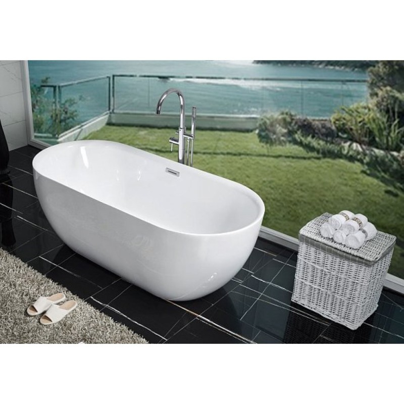 Акриловая ванна Aquanet Delight 208600 170x80 см, цвет белый