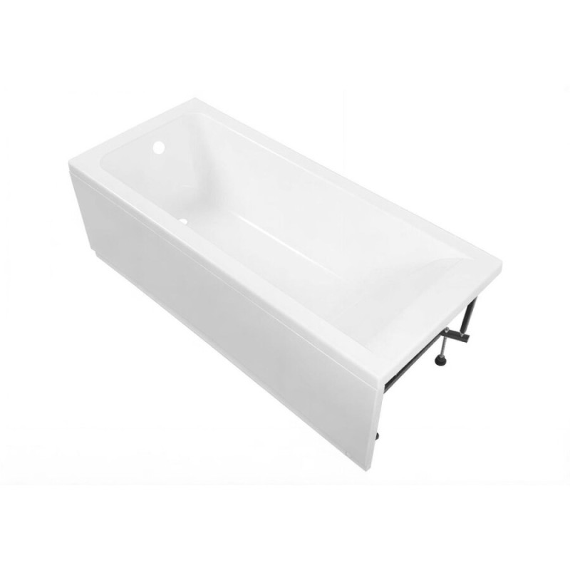 Ванна акриловая Aquanet Bright 175 x 75 см со сварным каркасом, цвет белый, 216660