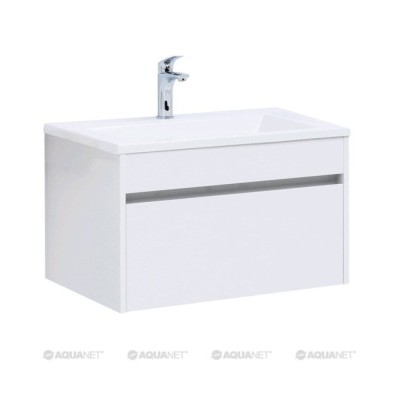 Тумба под раковину Aquanet Токио 68 00236917 (подвесная, 1 ящик), цвет белый