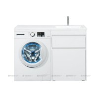 Тумба под раковину Aquanet Токио 58 00239290 (напольная, 1 ящик), цвет белый