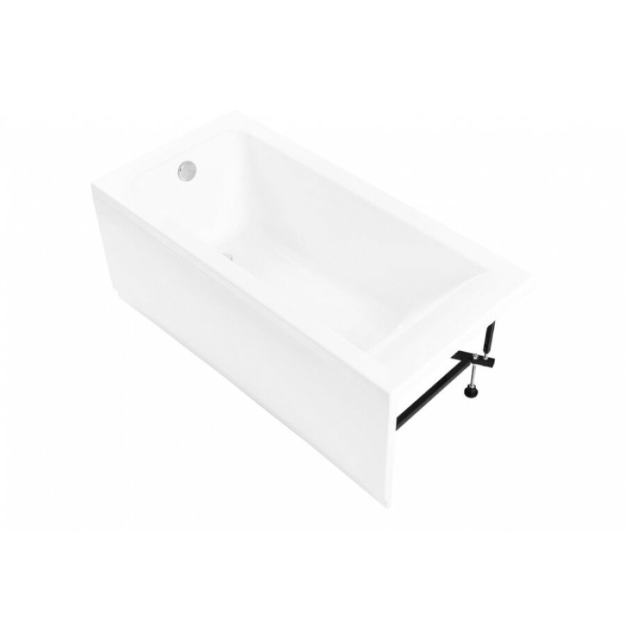 Акриловая ванна Aquanet Bright 00239596, 155 x 70 см, белая (каркас приобретается отдельно)