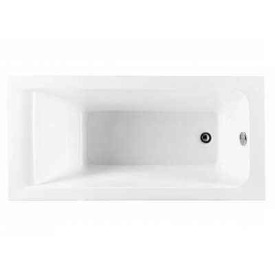Акриловая ванна Aquanet Bright 00239596, 155 x 70 см, белая (каркас приобретается отдельно)