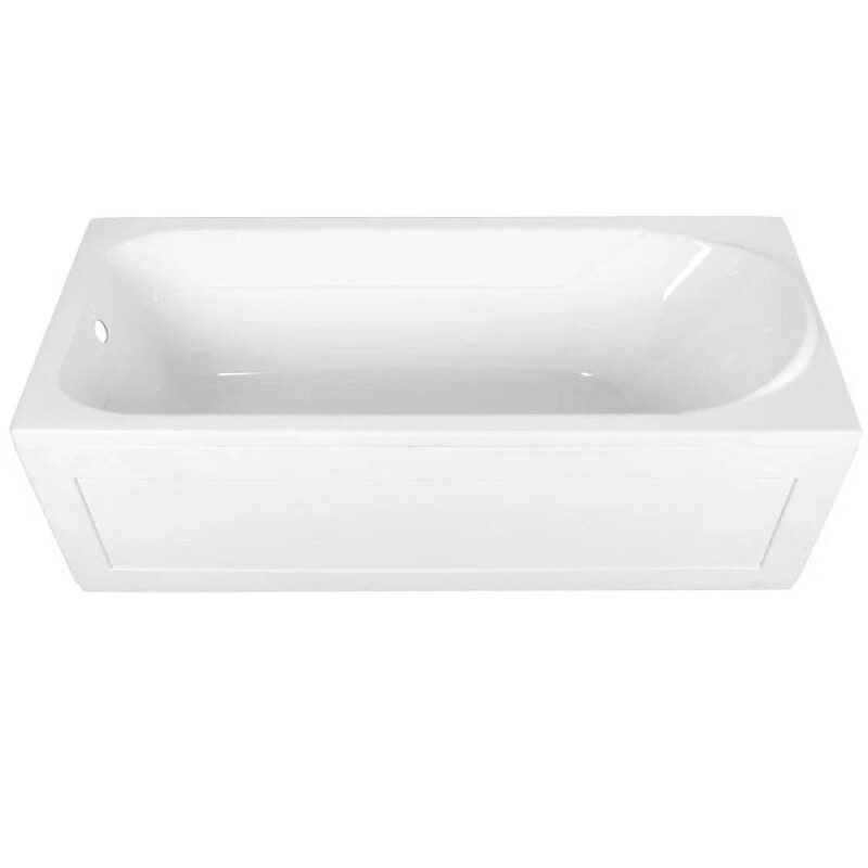 Ванна акриловая Aquanet West 00240463, 170 x 70 см, с каркасом, цвет белый