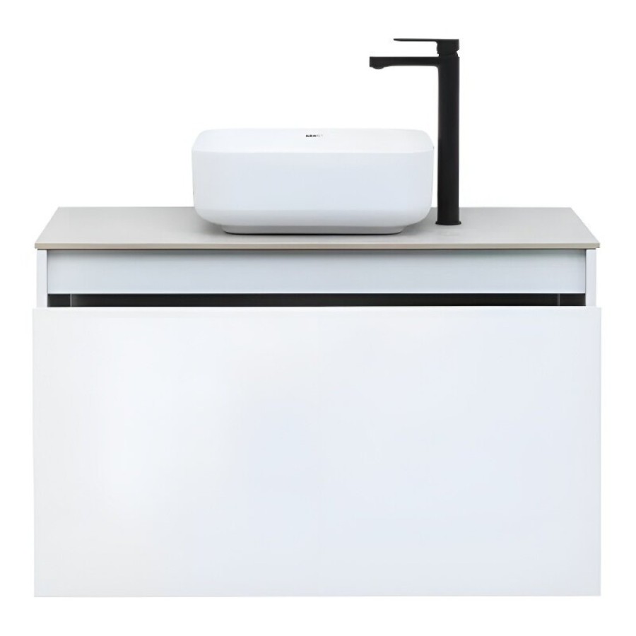 Тумба под раковину Aquanet Nova Lite 242257, 90 см, 1+1 ящик в ящике, цвет белый глянец