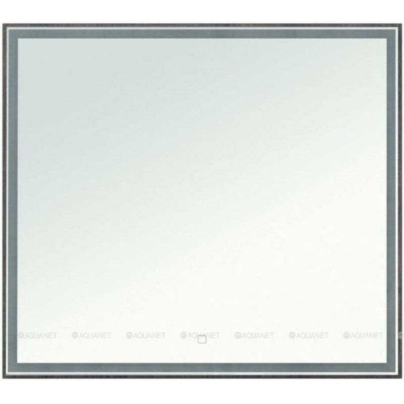 Зеркало Aquanet Nova Lite 242263, 90 см, с LED подсветкой, цвет дуб рошелье