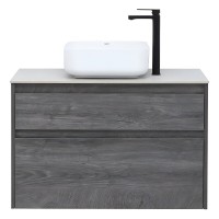 Тумба под раковину Aquanet Nova Lite 242267, 90 см, 2 ящика, цвет дуб рошелье