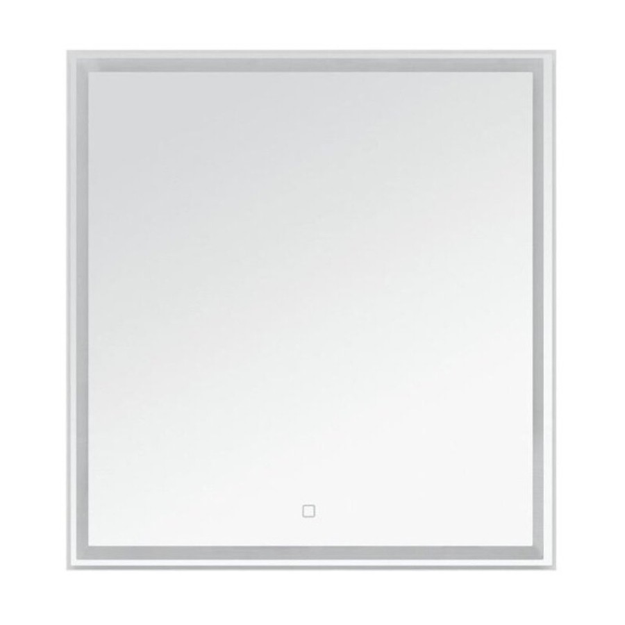 Зеркало Aquanet Nova Lite 242271, 75 см, с LED подсветкой, цвет белый глянец