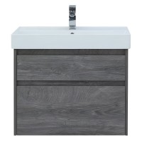 Тумба под раковину Aquanet Nova Lite 242273, 75 см, 2 ящика, цвет дуб рошелье