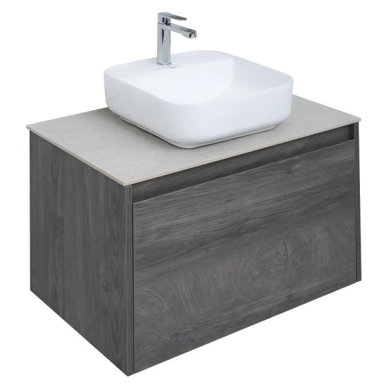 Тумба под раковину Aquanet Nova Lite 242274, 75 см, 1+1 ящик в ящике, цвет дуб рошелье