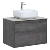 Тумба под раковину Aquanet Nova Lite 242274, 75 см, 1+1 ящик в ящике, цвет дуб рошелье