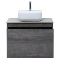 Тумба под раковину Aquanet Nova Lite 242274, 75 см, 1+1 ящик в ящике, цвет дуб рошелье