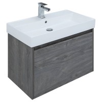 Тумба под раковину Aquanet Nova Lite 242274, 75 см, 1+1 ящик в ящике, цвет дуб рошелье