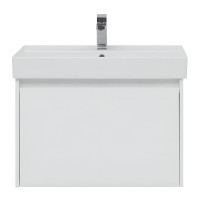 Тумба под раковину Aquanet Nova Lite 242275, 75 см, 1+1 ящик в ящике, цвет белый глянец