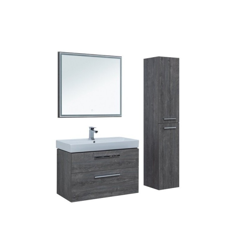Тумба под раковину Aquanet Nova 242277, 90 см, 2 ящика, цвет дуб рошелье