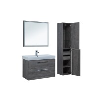 Тумба под раковину Aquanet Nova 242277, 90 см, 2 ящика, цвет дуб рошелье