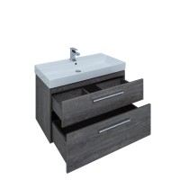Тумба под раковину Aquanet Nova 242277, 90 см, 2 ящика, цвет дуб рошелье