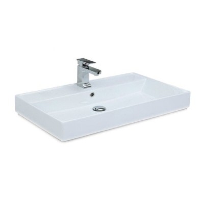 Раковина-столешница Aquanet Латина (242338) 75 см, белая