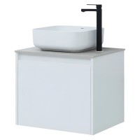 Тумба под раковину Aquanet Nova Lite 242574, 60 см, 1+1 ящик в ящике, цвет белый глянец