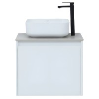 Тумба под раковину Aquanet Nova Lite 242574, 60 см, 1+1 ящик в ящике, цвет белый глянец