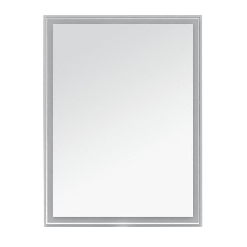 Зеркало Aquanet Nova Lite 242620, 60 см, с LED подсветкой, цвет белый глянец