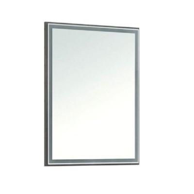 Зеркало Aquanet Nova Lite 242621, 60 см, с LED подсветкой, цвет дуб рошелье