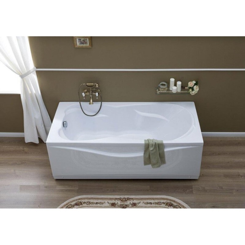 Акриловая ванна Aquanet Viola 180 x 75 см, цвет белый, New, 00242744