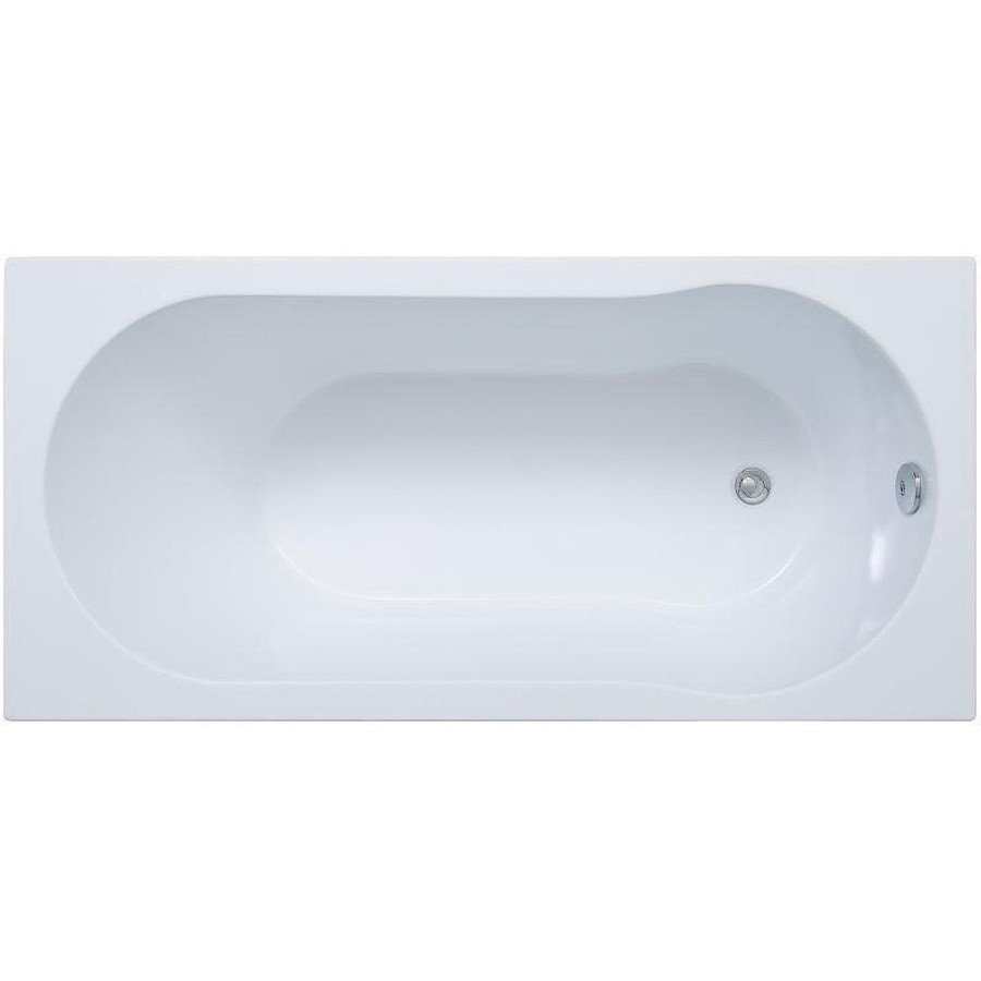Ванна акриловая Aquanet Light 243871, 160 x 70 см, с каркасом, цвет белый